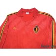 Photo3: Belgium 1986 Home Long Sleeve Shirt #5