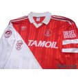 Photo3: AS Monaco 1992-1994 Home Long Sleeve Shirt #13 With sub-sponsor