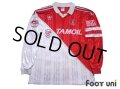 AS Monaco 1992-1994 Home Long Sleeve Shirt #13 With sub-sponsor