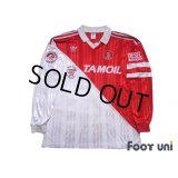 AS Monaco 1992-1994 Home Long Sleeve Shirt #13 With sub-sponsor
