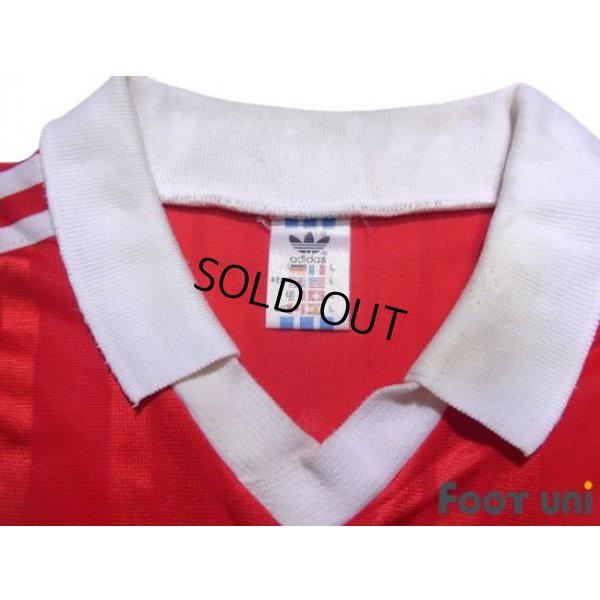 Photo5: AS Monaco 1992-1994 Home Long Sleeve Shirt #13 With sub-sponsor