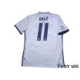 Photo2: Real Madrid 2016-2017 Home Shirt #11 Gareth Bale La Liga Patch/Badge (2)