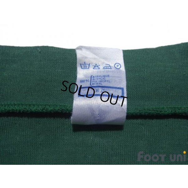 Photo5: Saint Etienne 1980-1981 Home Long Sleeve Shirt Michel Platini enrolled model