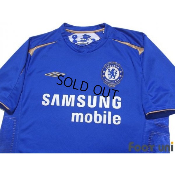 Photo3: Chelsea 2005-2006 Home Centenario Shirt