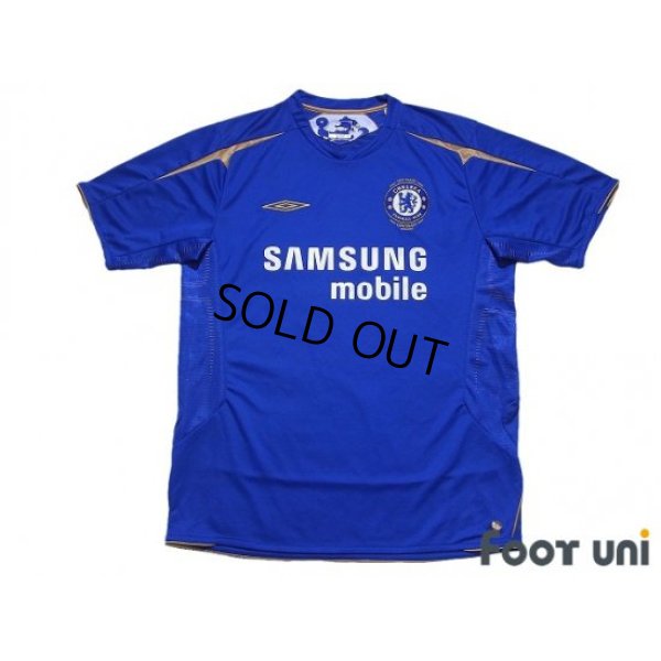 Photo1: Chelsea 2005-2006 Home Centenario Shirt