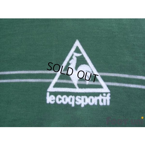 Photo7: Saint Etienne 1980-1981 Home Long Sleeve Shirt Michel Platini enrolled model