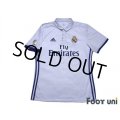 Real Madrid 2016-2017 Home Shirt #11 Gareth Bale La Liga Patch/Badge