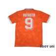 Photo2: Netherlands Euro 1992 Home Shirt #9 Van Basten (2)