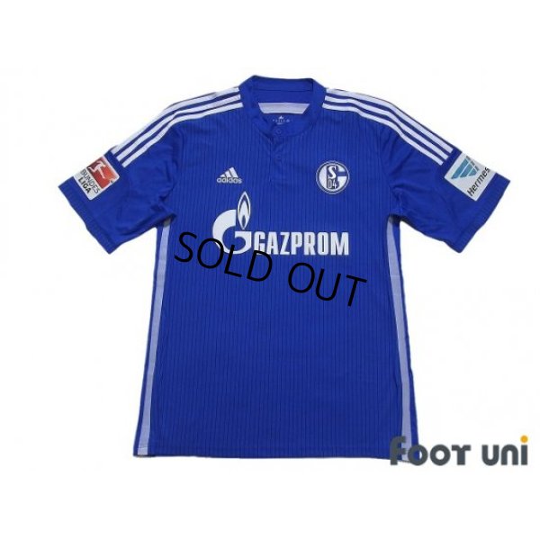 Photo1: Schalke04 2014-2016 Home Shirt Bundesliga Patch/Badge