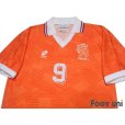 Photo3: Netherlands Euro 1992 Home Shirt #9 Van Basten (3)