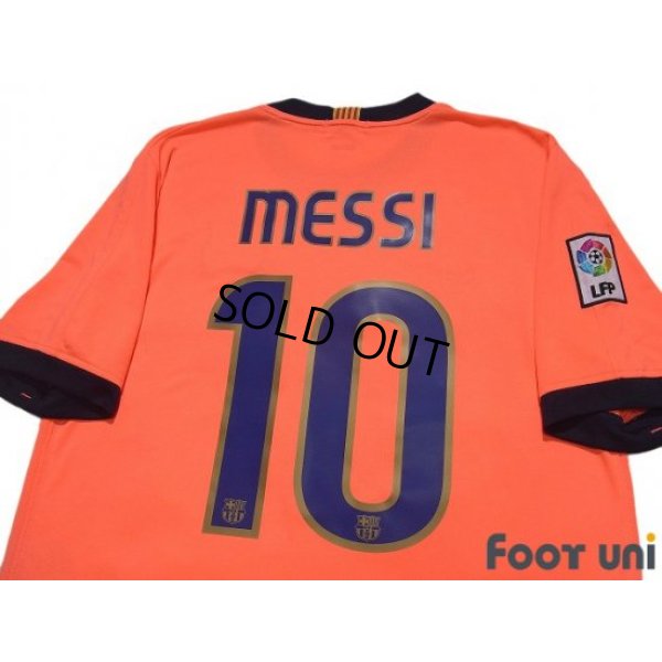 Photo4: FC Barcelona 2009-2010 Away Shirt #10 Messi FIFA World Champions 2009 Patch/Badge LFP Patch/Badge