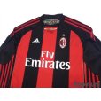 Photo3: AC Milan 2010-2011 Home Long Sleeve Shirt