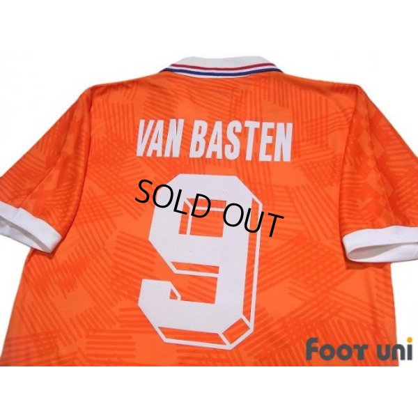 Photo4: Netherlands Euro 1992 Home Shirt #9 Van Basten