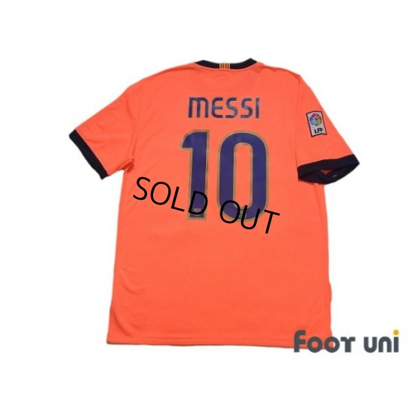 Photo2: FC Barcelona 2009-2010 Away Shirt #10 Messi FIFA World Champions 2009 Patch/Badge LFP Patch/Badge 