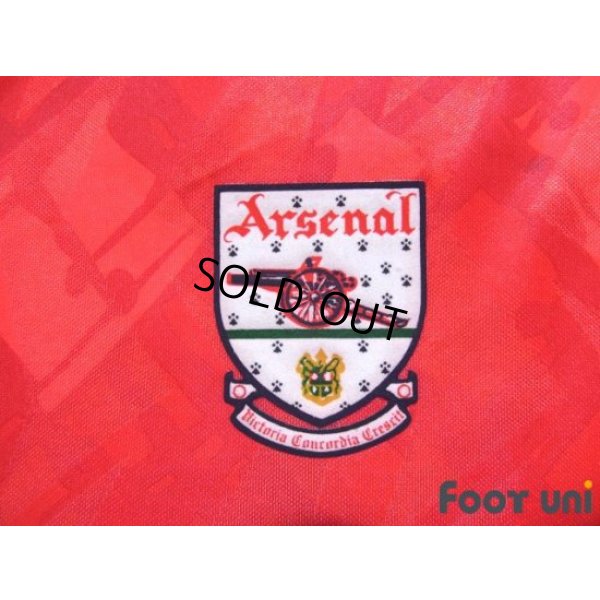 Photo5: Arsenal 1990-1992 Home Reprint Shirt
