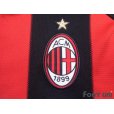 Photo5: AC Milan 2010-2011 Home Long Sleeve Shirt