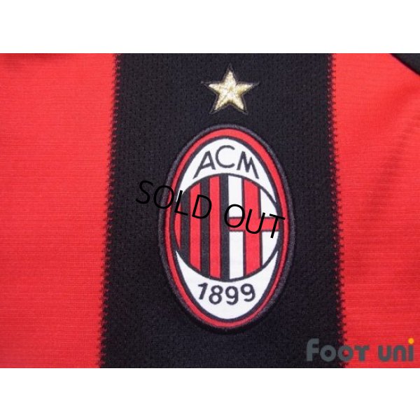 Photo5: AC Milan 2010-2011 Home Long Sleeve Shirt