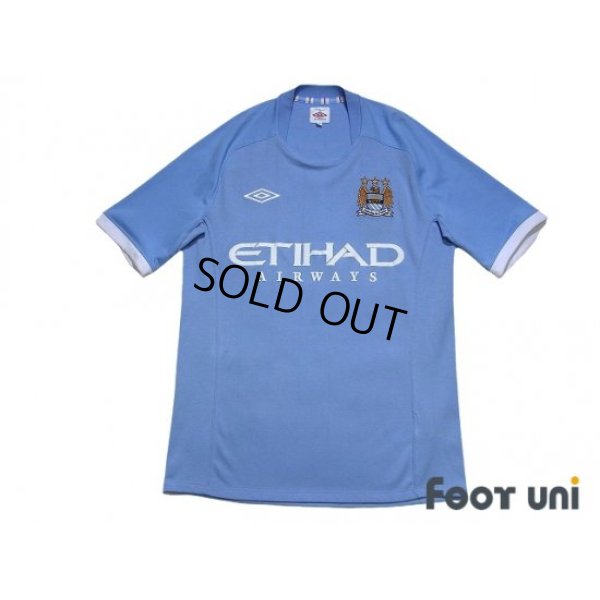 Photo1: Manchester City 2010-2011 Home Shirt #21 David Silva