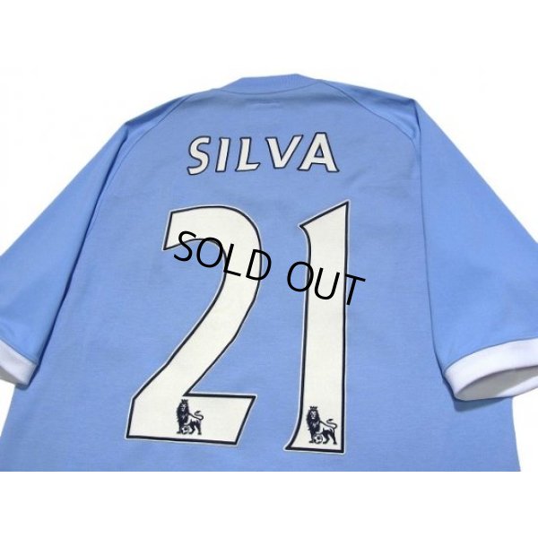 Photo4: Manchester City 2010-2011 Home Shirt #21 David Silva