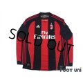 AC Milan 2010-2011 Home Long Sleeve Shirt