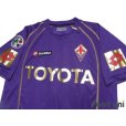 Photo3: Fiorentina 2006-2007 Home Shirt #30 Luca Toni 80th anniversary model Lega Calcio Patch/Badge
