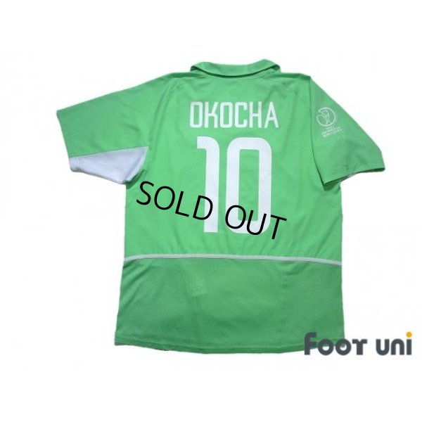 Photo2: Nigeria 2002 Home Shirt #10 Jay-Jay・Okocha 2002 FIFA World Cup Korea Japan Patch/Badge