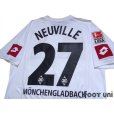Photo4: Borussia MG 2005-2006 Home Shirt #27 Neuville Bundesliga Patch/Badge w/tags