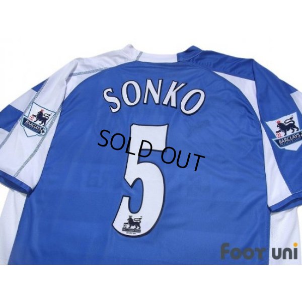 Photo4: Reading FC 2006-2008 Home Shirt #5 Ibrahima Sonko BARCLAYS PREMIERSHIP Patch/Badge w/tags