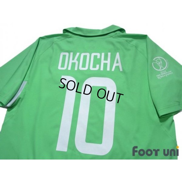 Photo4: Nigeria 2002 Home Shirt #10 Jay-Jay・Okocha 2002 FIFA World Cup Korea Japan Patch/Badge