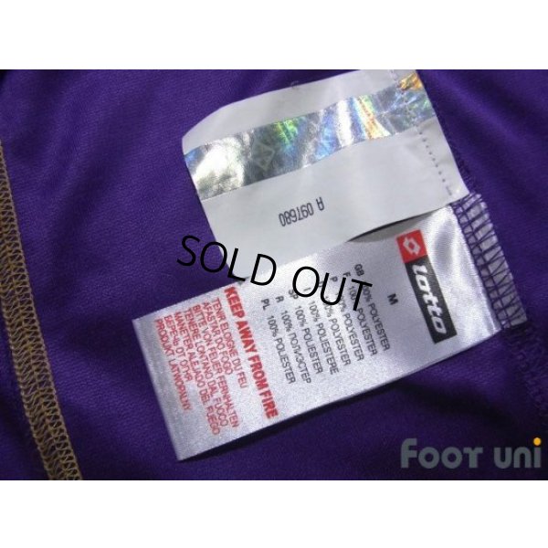 Photo8: Fiorentina 2006-2007 Home Shirt #30 Luca Toni 80th anniversary model Lega Calcio Patch/Badge