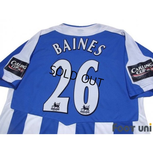 Photo4: Wigan Athletic 2005-2006 Home Shirt #26 Baines Carling Cup Patch/Badge w/tags