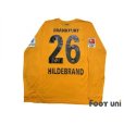 Photo2: Eintracht Frankfurt 2014-2015 GK Long Sleeve Shirt #26 Hildebrand w/tags (2)