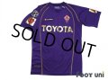 Fiorentina 2006-2007 Home Shirt #30 Luca Toni 80th anniversary model Lega Calcio Patch/Badge