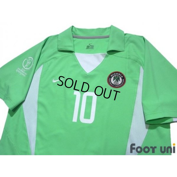 Photo3: Nigeria 2002 Home Shirt #10 Jay-Jay・Okocha 2002 FIFA World Cup Korea Japan Patch/Badge