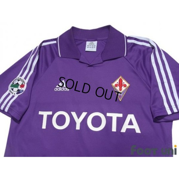 Photo3: Fiorentina 2004-2005 Home Shirt #14 Enzo Maresca Lega Calcio Patch/Badge
