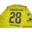 Photo4: TSG 1899 Hoffenheim 2009-2010 GK Long Sleeve Shirt #28 Hildebrand German League Cup DFB-Pokal Patch/Badge