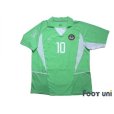 Photo1: Nigeria 2002 Home Shirt #10 Jay-Jay・Okocha 2002 FIFA World Cup Korea Japan Patch/Badge (1)