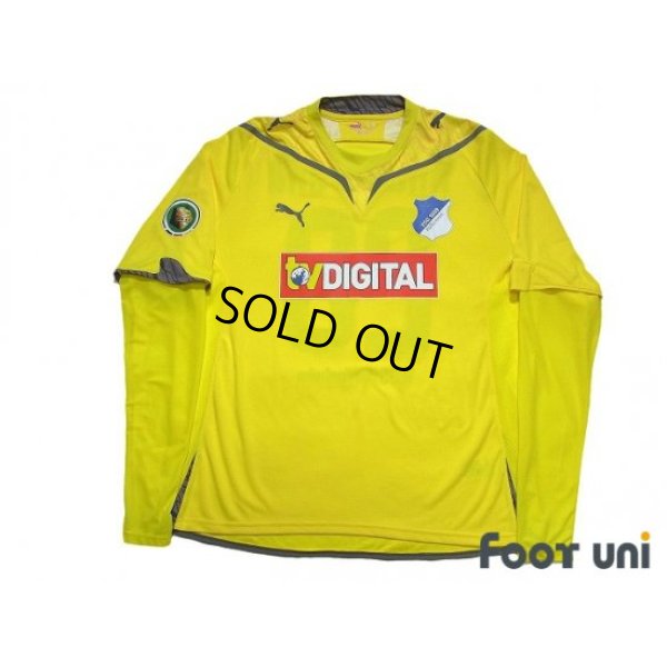 Photo1: TSG 1899 Hoffenheim 2009-2010 GK Long Sleeve Shirt #28 Hildebrand German League Cup DFB-Pokal Patch/Badge