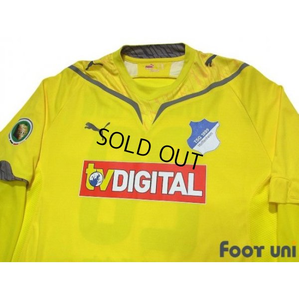 Photo3: TSG 1899 Hoffenheim 2009-2010 GK Long Sleeve Shirt #28 Hildebrand German League Cup DFB-Pokal Patch/Badge