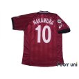 Photo2: Reggina 2002-2003 Home Shirt #10 Shunsuke Nakamura Lega Calcio Patch/Badge w/tags (2)