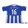 Photo2: Wigan Athletic 2005-2006 Home Shirt #16 De Zeeuw Carling Cup Patch/Badge w/tags (2)