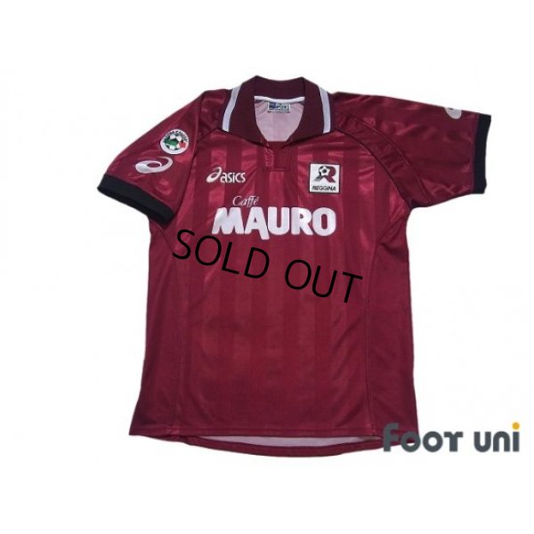 Photo1: Reggina 2002-2003 Home Shirt #10 Shunsuke Nakamura Lega Calcio Patch/Badge