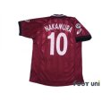 Photo2: Reggina 2002-2003 Home Shirt #10 Shunsuke Nakamura Lega Calcio Patch/Badge (2)