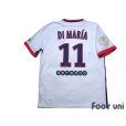 Photo2: Paris Saint Germain 2015-2016 Away Shirt #11 Di Maria Champion 2015 Paris Saint Germain Patch/Badge (2)