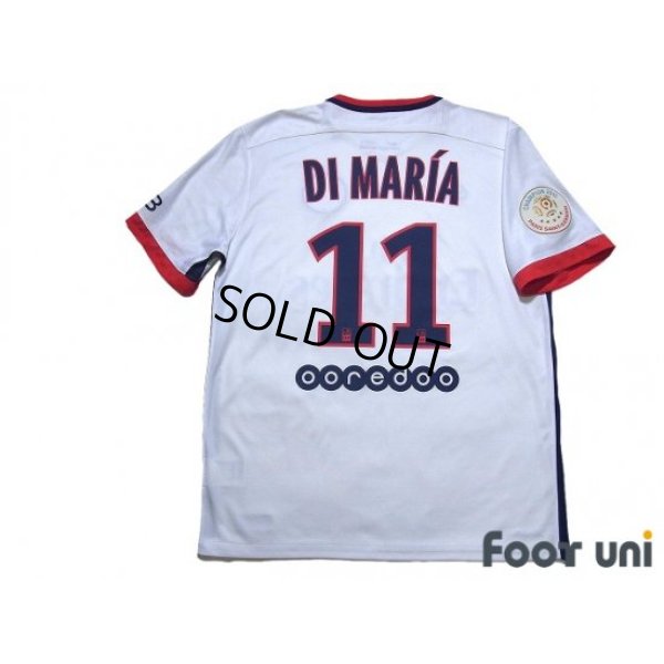 Photo2: Paris Saint Germain 2015-2016 Away Shirt #11 Di Maria Champion 2015 Paris Saint Germain Patch/Badge