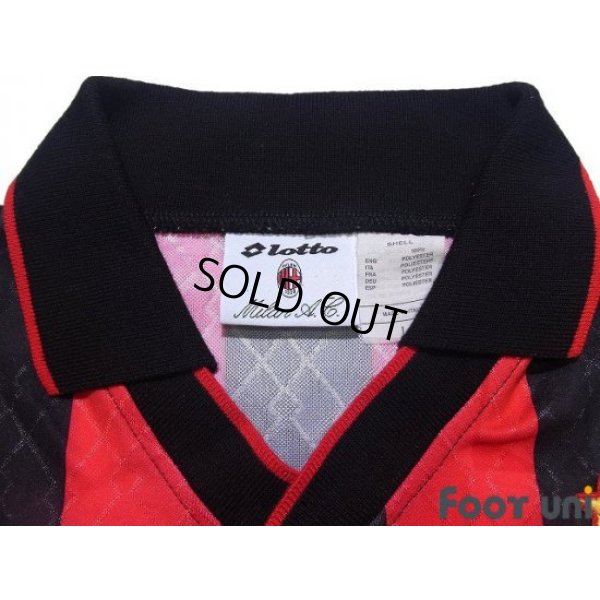 Photo5: AC Milan 1995-1996 Home Shirt #18 Roberto Baggio