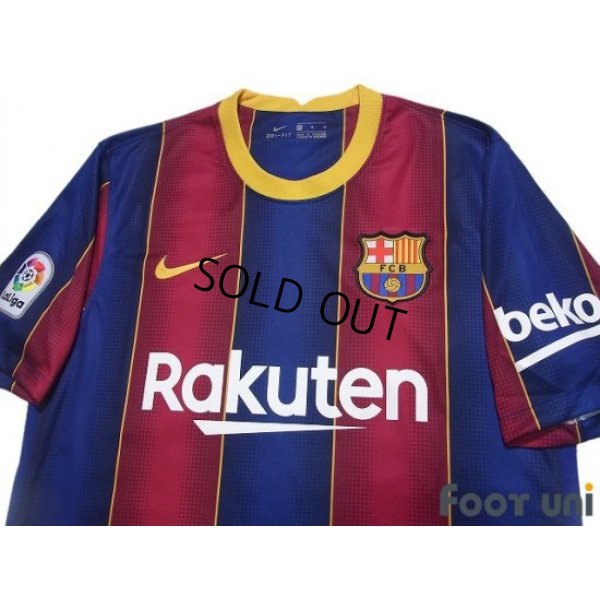 Photo3: FC Barcelona 2020-2021 Home Shirt #7 Griezmann La Liga Patch/Badge