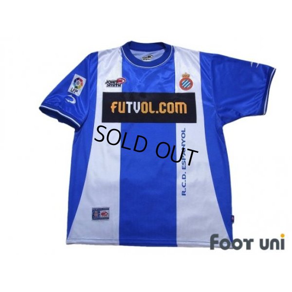 Photo1: Espanyol 2000-2001 Home Shirt