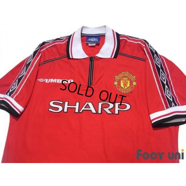 Photo3: Manchester United 1998-2000 Home Shirt