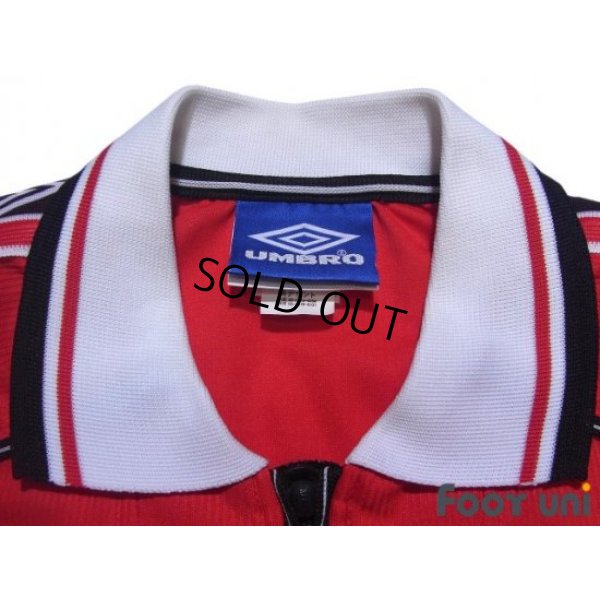 Photo4: Manchester United 1998-2000 Home Shirt